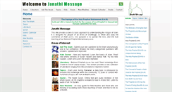 Desktop Screenshot of janathimessage.co.uk